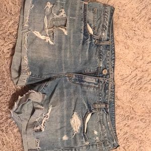 American eagle jean shorts